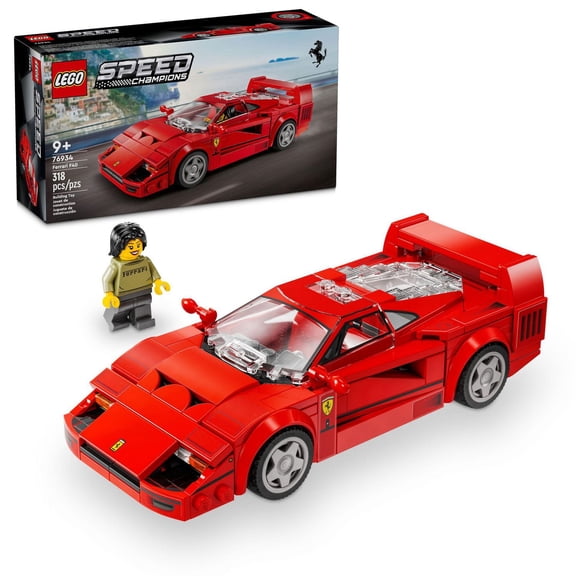 LEGO Speed Champions La supervoiture Ferrari F40 76934 Ensemble de construction (318 pièces)