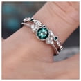 thumbnail image 4 of EGNMCR Rings Ladies' New Couple Zircon, Micro Diamond And 1PC Has Two Rings, Which Can Be Worn In Combination Women's ring, 4 of 6