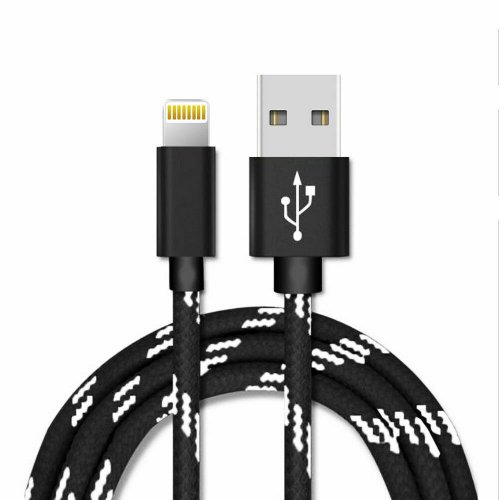 Câble de Recharge Lightning Fiable pour iPhones, iPads et iPods - Câble de 3 Pi, Recharge Rapide et Efficace et Transfert de Données