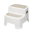 thumbnail image 2 of Step Stool Multi Purpose and 2 Step Stool for Kids for Kitchen Toilet Bedroom grey, 2 of 8