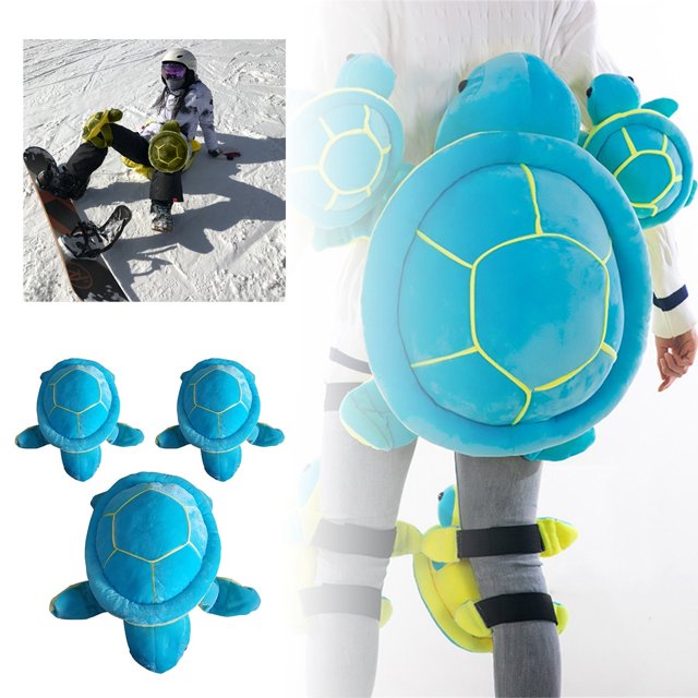 WIFKLSIIPG Ski Turtle Pads Double Board Snowboard Pads Skate Knee Pads Pads Against Falls