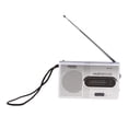 thumbnail image 2 of AM FM Radio Slim Portable Radio Receiver Speakers With Telescopic Antenna, 2 of 8