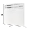 thumbnail image 2 of Stelpro SOR1002W High-End Convector, 1000W, 240 volts, SMART Built-In Thermostat- Works with Alexa- ORLEANS Series - Fast Temperature Rise, Stylish and Compact, White, 2 of 13