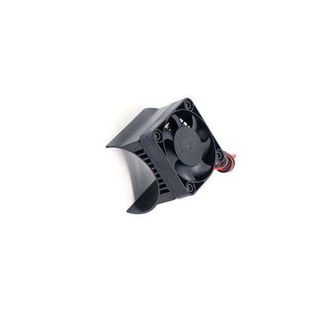 ZheElen Ventilateur de Refroidissement Modèle Haute Vitesse Escalade Montages de Radiateur Voiture RC Remplacé Accessoires Modèles Voitures Réparation d'Intérieur Noir Noir