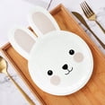 thumbnail image 4 of Bdday Easter Party Supplies Party Picnic Paper Tableware Easter Bag Candy Bag Shaped Disposable Tableware Present Box, 4 of 6