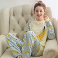 thumbnail image 3 of Pyjama Femme Tenue de Maison Ensemble de Vêtements de Nuit Pyjama D m, 3 of 6