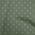 thumbnail image 1 of oneOone Polyester Spandex Olive Green Fabric Asian Floral Block Craft Projects Decor Fabric Printed By The Yard 56 Inch Wide, 1 of 5