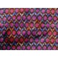 thumbnail image 4 of oneOone Cotton Cambric Fabric Chevron Ikat Printed Fabric 1 Yard 56 Inch Wide, 4 of 4