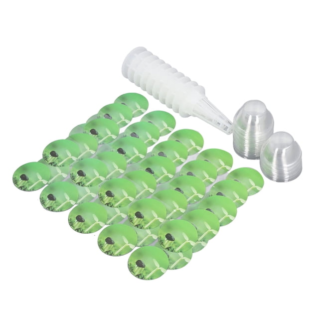 Hydroponic Garden Accessories Pod Kit, 60 Pcs with Grow Baskets Grow Sponges, Versatile Planting Options for Hydroponic Growth Medium