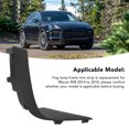 thumbnail image 4 of Fog Lamp Frame Trim Strip, Front Bumper Grille Side Cover Durable Fog Lamp Frame Trim  For Macan 95B 2014 To 2018, 4 of 8