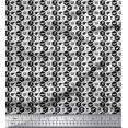 thumbnail image 1 of Soimoi Black Velvet Fabric Airplane,Trophy & Geometric Symbol Decor Fabric Printed Yard 58 Inch Wide, 1 of 3