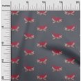 thumbnail image 1 of oneOone Georgette Viscose Fabric Branch & Bird Block Printed Craft Fabric BTY 42 Inch Wide, 1 of 4