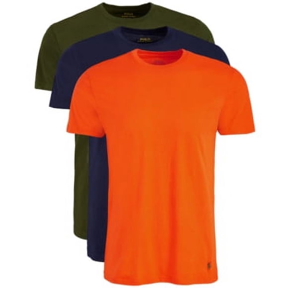 Polo by Ralph Lauren Men's Classic Fit Crew Neck T-shirt 3pack Size; LG