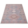 thumbnail image 4 of ECARPET Vintage Turkish Area Rug, Flatweave Indoor Carpet, Eco Friendly, Machine Washable, Afshar Collection, 4 of 9