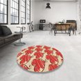 thumbnail image 4 of Ahgly Company Tapis Rectangulaire Rouge Lavable en Machine, 2 Pieds x 5 Pieds, 4 of 7