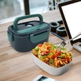 thumbnail image 4 of Portable Lunch Warmer for Outdoor Travel – Insulated Heating Container with Adjustable Temperature Control and Rechargeable Battery for Camping Hiking and Trips, 4 of 5