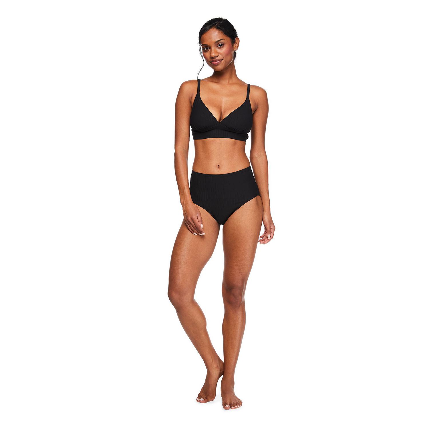 Culotte de bikini taille haute George pour femmes