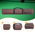 thumbnail image 1 of DYNWAVECA Billiards Pool Cue Case Pouch Anti Scratch Soft Gift with Adjustable Shoulder Strap Double Cues Capacity 1/2 Jointed Cue Case Coffee, 1 of 10