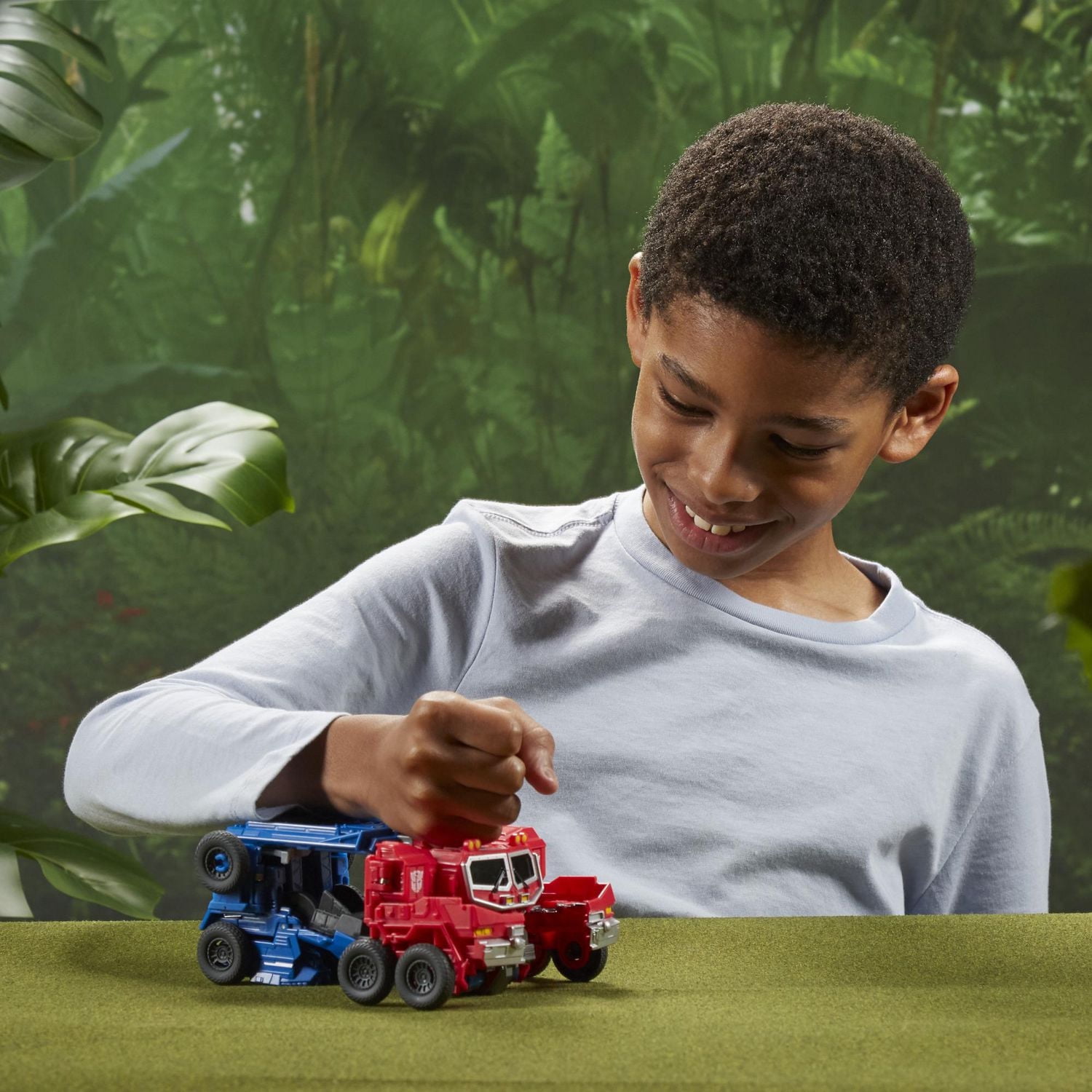Transformers: Rise of the Beasts, figurine convertible Smash Changer Optimus Prime de 22,5 cm, à partir de 6 ans