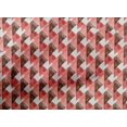 thumbnail image 4 of oneOone Cotton Poplin Red Fabric Triangle Geometric Fabric For Sewing Printed Craft Fabric By The Yard 56 Inch Wide, 4 of 4