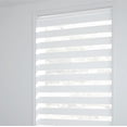 thumbnail image 2 of Cordless Zebra Roller Blinds, Day and Night Sheer Blinds, White, 2 of 3