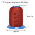 thumbnail image 4 of Unique Bargains Vermilion Bonded Polyester Thread, Extra-strong 710 Yards, 4 of 4