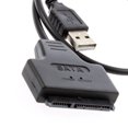 thumbnail image 1 of WRITWAA hard drive ssd USB 2.0 to Cable Black ABS Plastic 1Pcs, 1 of 2
