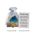 thumbnail image 3 of Czzoypi 2026 Adorable Pocket Animals Card, Blue Paper Pocket Card Gift for Birthday Holiday, Compact Keepsake Greeting Card with Message for Friend Family Colleague, Blue, 3 of 6