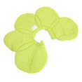 thumbnail image 3 of Collier Elizabeth pour Chien, Collier de Récupération pour Animal Respirant Léger en Forme de Tournesol Empêche le Léchage Ajustable pour la Guérison des Plaies YLSB05 Rose,YLSB06 Vert,YLSB08 Violet, 3 of 8