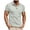 Gris, variante sur Liquidation d'Économies d'Été! T-Shirt à Boutons Uni Décontracté pour Homme, Haut à Manches Courtes avec Col pour le Gym, la Randonnée Ou le Quotidien Décontracté Liquidation Ventes Aujourd'hui Aubaines Prime