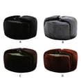 thumbnail image 1 of mmirethe Cotton Versatile And Trendy Winter Cap For Various Occasions Easy To Warm In Winter Winter Hat Hats coffee, 1 of 6