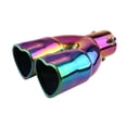 thumbnail image 4 of Embout d'Échappement Double en Forme de Cœur / Accessoire de Modification de Voiture pour une Performance et un Style Améliorés / Construction en Acier Inoxydable pour Berline, VUS Ou Voiture de Sport, 4 of 5