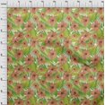 thumbnail image 4 of oneOone Tissu Jersey Viscose Vert2 Floral Tropical Matériel de Robe Tissu Imprimé Tissu au Mètre 60 Pouces de Large, 4 of 4