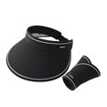 thumbnail image 1 of WEIYLL Empty Top Sun Hat Large Brim For Face Shading Adjustable Hood Circumference For Summer Sun Hat Black for -, 1 of 4