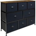 thumbnail image 1 of Sorbus Organisateurs de Tiroir de Commode et de Garde-Robe, Noir Rustique, 1 of 8