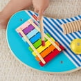 thumbnail image 3 of Fisher-Price-Table musicale en bois avec instruments de percussion, 3 of 6
