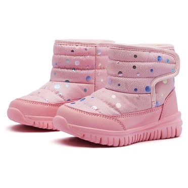 Cameland Baby's Shoes Toddler Little Kid Snow For Boys Girls Kids Outdoor Winter Shoes Cotton