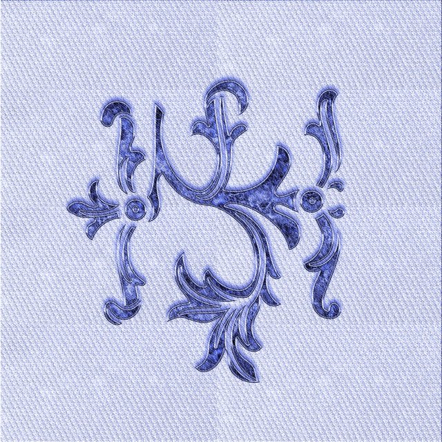 Ahgly Company Tapis d'Intérieur Lavable à la Machine, Carré, Transitionnel, Bleu Lavande, Tapis de Zone, 5 Pieds Carré