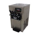 thumbnail image 4 of Commercial 3 Flavors Soft Serve Ice Cream Machine LED Display Soft Ice Cream Maker Stainless Steel Air Cooling Refrigerating System, 4 of 13