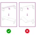 thumbnail image 3 of vidaXL Bathroom Countertop Light Brown 200x60x(2-4)cm Treated Solid Wood, 3 of 7