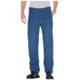 thumbnail image 1 of Dickies Mens Regular Straight Fit 5-Pocket Denim Jeans, 40W x 32L, 1 of 6
