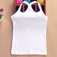 thumbnail image 5 of Tranfacy Fall Vest Girls Tank Tops for Kids 1-13 Years Solid Color Soft Sleeveless Camisole Fashion Basic Tops for Layer, 5 of 5