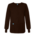 thumbnail image 2 of Adar Universal Women's Scrub Set - Warm-Up Scrub Jacket and Elastic Pull-On Pants, 2 of 5