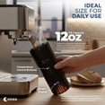 thumbnail image 4 of OXAA 12oz Temperature Controlled Travel Mug with Wireless Charger, Smart Heated Coffee & Tea Mug, Precision Heating, LED Display, IPX7 Waterproof, 4 of 8