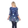 thumbnail image 4 of White Mark Tunique pour Femmes à Manches 3/4 en Jersey, 4 of 5