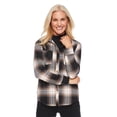 thumbnail image 1 of Iyla Women's Hacci Plaid Shirt, 1 of 6