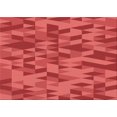 thumbnail image 1 of Ahgly Company Tapis d'Intérieur Rectangulaires Transitionnels Rouges Lavables à la Machine, 8 Pieds x 12 Pieds, 1 of 1