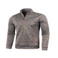 thumbnail image 2 of Men‘s Autumn Stand Collar Zipper Pullover with Long Sleeve, 2 of 5