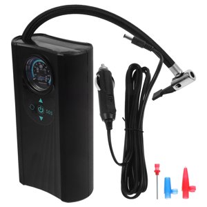 USHOBE Black Auto Tire Inflator and Compact for Car Tire Inflation