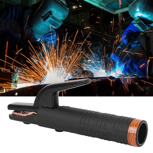 Welding Electrode Holder, Electrode Clamp, 800A Heavy-Duty Anti-Scalding Small Portable Professional Use For Welding Repairing Home